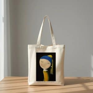 Ecobag Moça do Brinco de Pérola