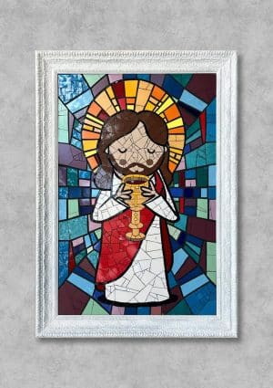 Mosaico Jesus Cristo