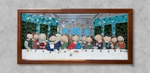 Mosaico Santa Ceia